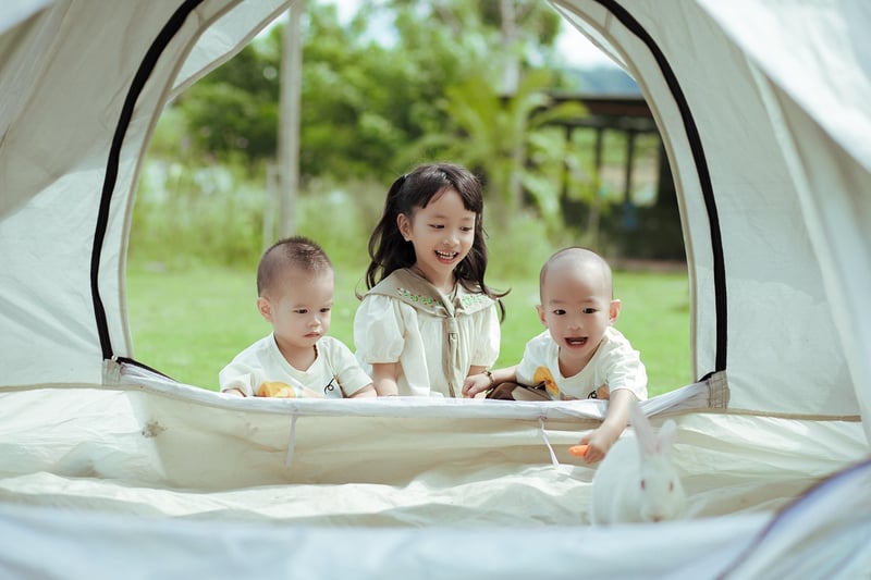 Tent in the wilderness